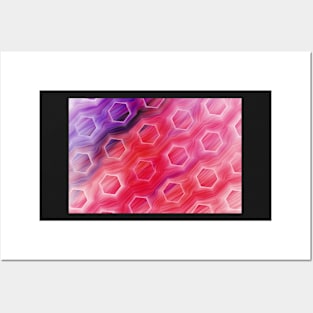 Hexagons Posters and Art